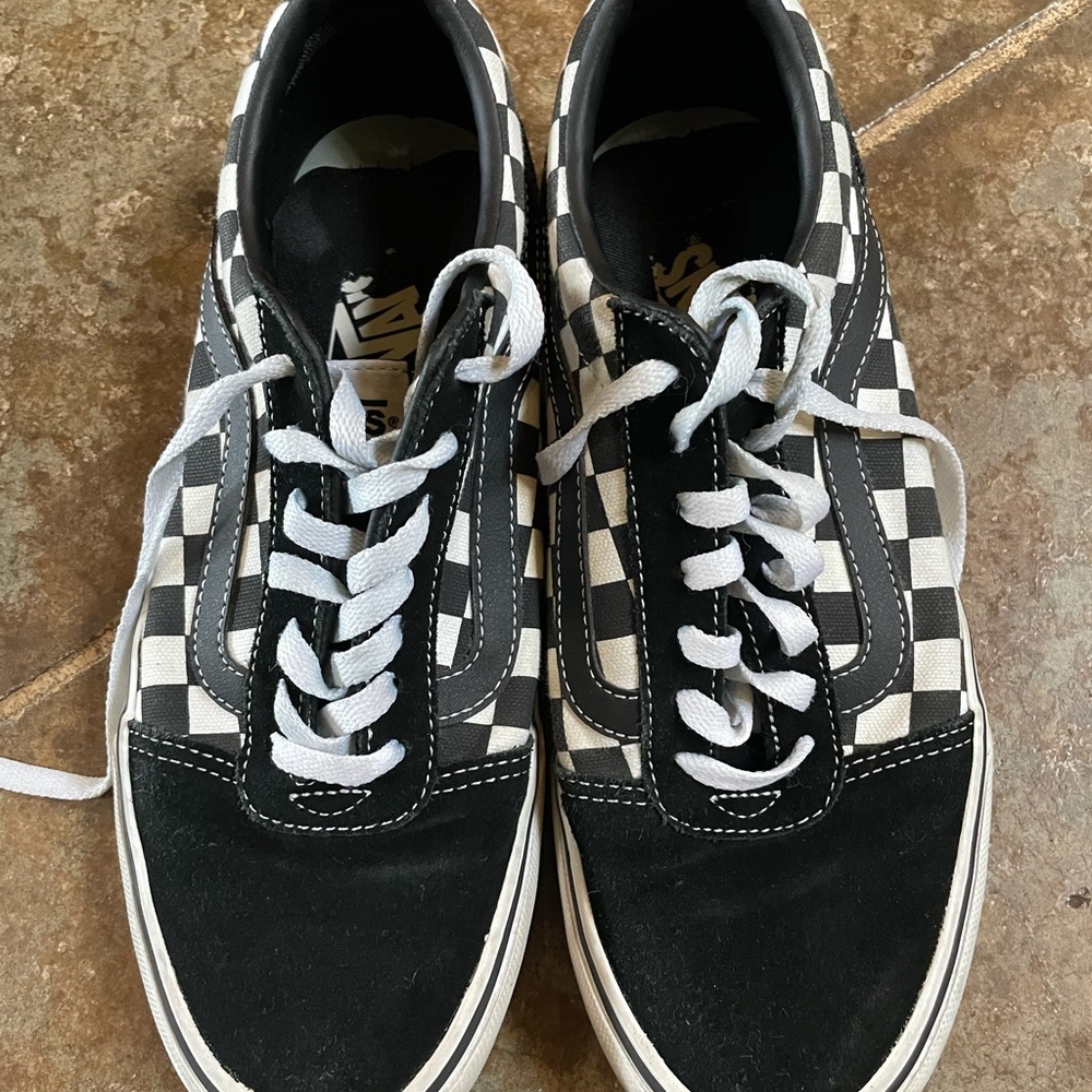 Size 7.5 men’s vans